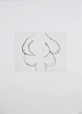 Untitled (Also titled: Relaxed Figure. Artist&#039;s 1993 title: Orientation No. 2)