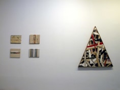 Installation view of Richard Allen Morris, Morris Code: Works from 1975 to 2007, at Peter Blum Chelsea, 2009.