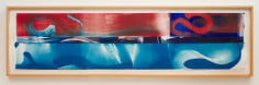 David Reed Untitled, 1987 monotype on paper 21 x 88 inches (53.3 x 223.5 cm) (DRE87-02)