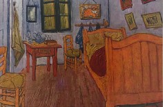 The Grinning Cat visits van Gogh
