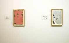Installation view of John Beech &amp; Edward Albee, Obscure/Reveal, 2008 at Peter Blum SoHo.