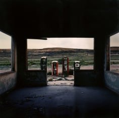 Jeff Brouws Abandoned Gas Station, Green River, Wyoming, 1992
