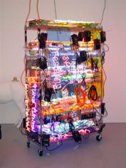 Jason Rhoades Shelf (Fur Pie),&nbsp;2003