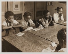 Morris Engel, Harlem Children Praying in School, c. 1940