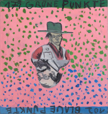 Jörg Immendorff, Blue Dots/Green Dots, 1965