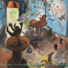 "Erst wenn die Brocken fliegen werden wir uns beruhigen (Only when the rocks are flying will we be appeased)", 1978
