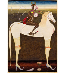 Friedrich Schr&ouml;der-Sonnenstern &quot;Der Mondamtsschimmelreiter (The Moon Rider Official on a White Horse)&quot;, 1956