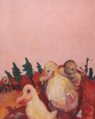 Georg Baselitz "Schwarzer Garten (Black Garden)", 1964