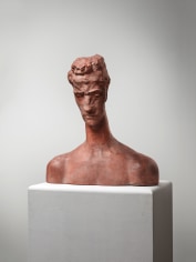 WILHELM LEHMBRUCK, "Büste des emporsteigenden Jünglings", ca. 1914