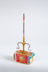 &quot;Standart-Modell&quot;, 1972-1973 Cardboard, metal, tape, paintbrush