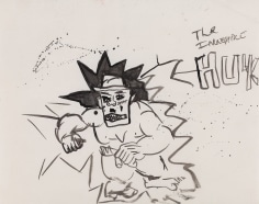 &quot;Hulky&quot;, 1985 India ink on paper
