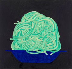 "Spaghetti", 2019 Oil on linen