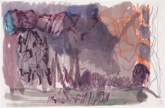 &quot;Untitled&quot;, 2005 Gouache, oil, oil crayon, graphite on paper