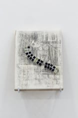 Hera Büyüktaşçıyan, Icons for builders, 2017, Wood and marble, 26.3 x 20 cm