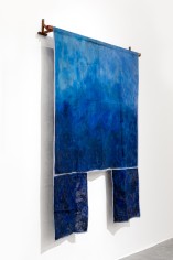 Ana Mazzei, Blue Drop, 2018, Acrylic on linen, 217&nbsp;x 217&nbsp;cm