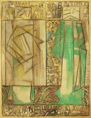 Jamil Molaeb, Untitled, c. 1992, Pastel on canson paper, 65 x 50 cm