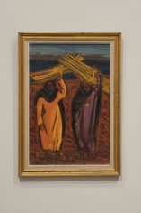Inji Efflatoun, Untitled, 1958, Oil on canvas, 51.5 x 34.5 cm