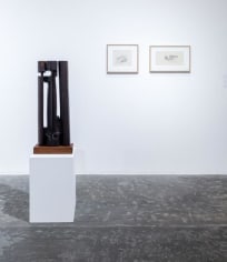 Poetry in Wood, Chaouki Choukini, Installation view at Green Art Gallery, Dubai,&nbsp;2016
