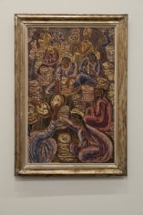 Inji Efflatoun, Le Pain de Notre Vie, 1964, Oil on canvas, 101 x 65.5 cm