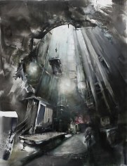 Zsolt Bodoni, South of Heaven, 2010, acrylic and oil on canvas, 220 x 170 cm