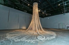 Afra Al Dhaheri,&nbsp;Tasreeha, 2020, Installation view at&nbsp;Manarat Al Saadiyat, Abu Dhabi, UAE, 2020