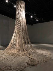 Afra Al Dhaheri, Tasreeha, 2020, Cotton rope, 600 x 600