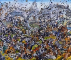 Ali Banisadr, Hypocrisy of Democracy, 2012, Oil on linen, 76 x 91.5 cm