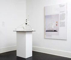 Alessandro Balteo-Yazbeck, Didactic Panel and Model of Alexander Calder&#039;s Vertical