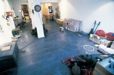 Hale Tenger, Everything Must Go, 1997, Site-specific installation, Dimensions variable