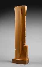 Chaouki Choukini, Monocorde, 2009, C&egrave;dre/Cedar, 90 x 23 x 9.5 cm