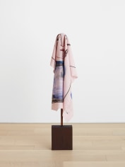 Ana Mazzei, Girl, 2017, Wood, linen and iron, 64 x 30 x 10 cm&nbsp;