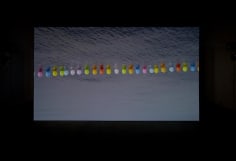 Balloons on the Sea, Hale Tenger, Installation view at Green Art Gallery, Dubai, 2011