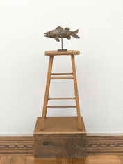 Zachary Armstrong fish/mouth bronze, 2017