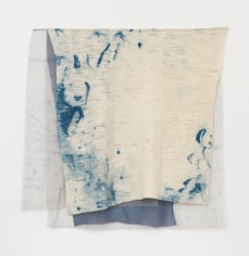 Martha Tuttle &quot;Shelter&quot;, 2018 Wool, silk, pigment, dye 53 x 52-1/2 inches