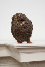 Noel Anderson &quot;First Matter&quot;, 2013 Horse dung and stuffed animal 4-1/2 x 4 x 4 inches