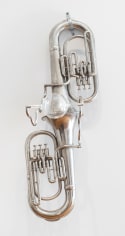 Sudarshan Shetty &quot;No Title&quot; (from The more I die the lighter I get), 2009 Baby tubas, glass 49 x 23 x 22 inches