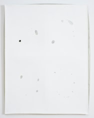 Luca Dellaverson &quot;Untitled&quot;, 2013 Gesso on epoxy resin and mirrored glass with wood support 40 x 30 inches