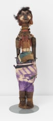 John Outterbridge &quot;Untitled, Ethnic Heritage Series&quot;, 1974-75  Mixed media  24 x 5-1/4 x 4-1/4 inches