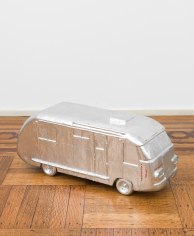 Rirkrit Tiravanija &quot;Untitled 2001 (on the road with...be modern)&quot;, 2000-2001 Plaster and enamel paint 9 x 22 x 10-1/2 inches