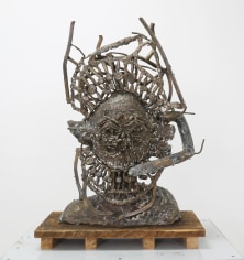 Zachary Armstrong &quot;Bronze Crown for Keith&quot;, 2018 Bronze 32 x 18 inches