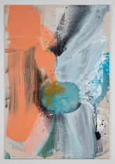 Ed Clark &quot;Untitled&quot;, 2004 Acrylic on canvas 77 x 51-1/4 inches