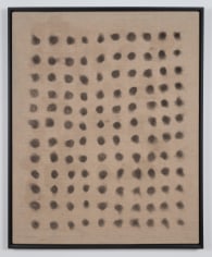 Henk Peeters &quot;#59-22 Pyrography op linnen&quot;, 1959 Pyography on linen 39 x 31-1/2 inches