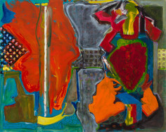 This is an image of a painting made by Malcolm Mooney in 2019 titled: Heart of a Turtle.