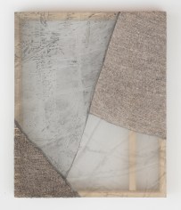 Martha Tuttle &quot;Stone (4)&quot;, 2018 Wool, silk, pigment 30 x 25 inches