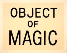 Jonathan Borofsky, Object of Magic, 1989