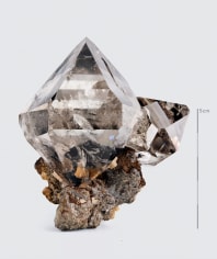 Quartz for Wilensky Exquisite Minerals Habits exhibition. Herkimer Diamond Fine Minerals.