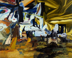 LES ROGERS  Following From Odds, 2002  Oil on canvas