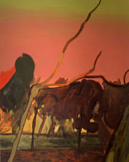 LES ROGERS  Sundowner, 2003  Oil on canvas