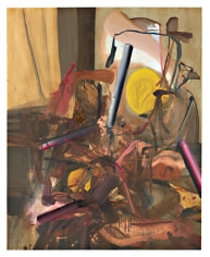Post War Painting, 2007  Oil on canvas  60h x 48w x 1d in  LR2007012  Collection Strauss, Paris