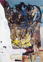LES ROGERS  Should Not Be Otherwise, 1996  Oil, enamel and spray enamel on birch plywood  69h x 48w x 1/2d in